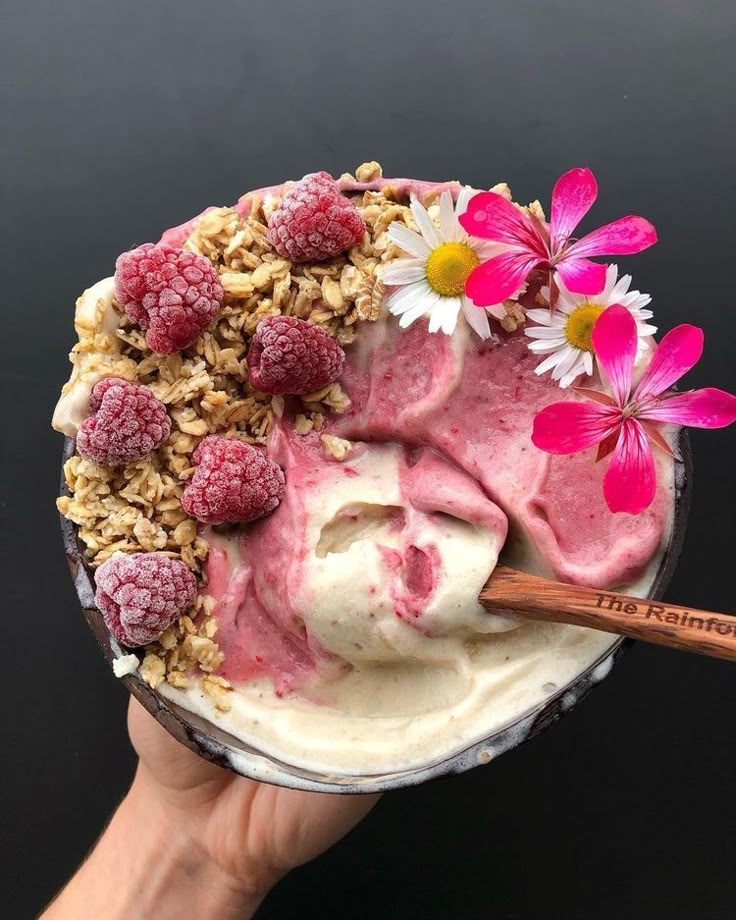 cerice blomma youghurt